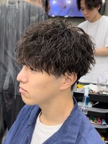 メンズヘアセンス 渋谷(MEN'S HAIR SENSE)&nbsp;波巻きパーマナチュラルマッシュ