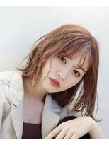 ロッティ(ROTTI)&nbsp;外ハネ×オレンジベージュ【ROTTI 八千代台】