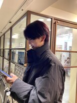 ヒカリス 東三国(HIKARIS) ほんのりダークパープルカラー韓国センターパート