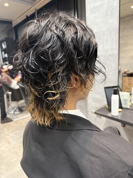 アフィックス ヘア 水天宮前店(affix hair) おしゃれウルフパーマ