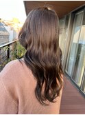 髪質改善*ロングレイヤーグレーベージュ*美髪【Zina船橋】