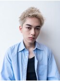 ソフトツーブロック／刈り上げ／メンズショート/ビジネス