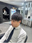 波巻きツイストスパイラルパーマ/フェザーパーマ/眉毛/メンズ