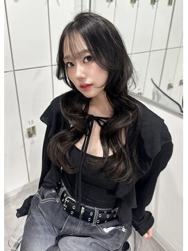 ユーフォリア 渋谷グランデ(Euphoria SHIBUYA GRANDE) 韓国風巻き レイヤーカット 顔周りカット SAYAKA