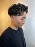 【メンズ限定】メンズカット＋無造作パーマ ￥13800