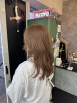 アラレ(ARARE)&nbsp;オリーブベージュ×レイヤー