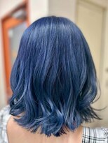 エターナルバイマティーナ(Eternal by MATINA)&nbsp;【くすみブルー/コテ巻き】池袋美容室