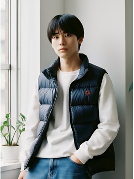 ネオリーブアーチ 武蔵小山店(Neolive arch) センターパート/ニュアンスパーマ/マッシュ/武蔵小山