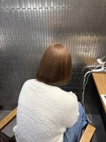 ボアップ 京橋店(boappu)&nbsp;#ブラウンカラー#暖色カラー#ボブカット#髪質改善トリートメント