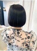 福山市美容室 Caary髪質改善ミニボブミニマムボブ10代 20代30代