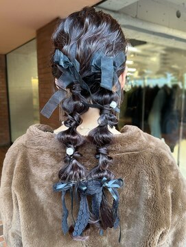 【喜友名】大事な日のヘアセット、ヘアアレンジもお任せください