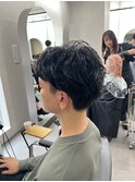 【qumu saki】地毛風パーマ