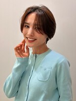 アッシュ 茗荷谷店(Ash)&nbsp;骨格ショート　白髪ぼかし