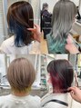 アクルヘアーバイテソロ(AKUR hair by tesoro) "inner color" "gradation color"お色味ご相談ください♪