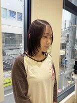 ニューヨークニューヨーク 阪急高槻店(NYNY)&nbsp;ラベンダーカラー/レイヤーカット