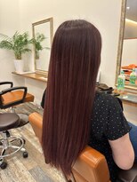 ピールアーク(peal ark)&nbsp;透明感◎カシスラベンダー×艶めくロングヘア春色