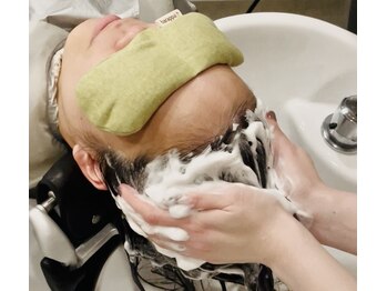 エクラ(eclat)の写真/ヘッドリンパケアセラピスト在籍◎首肩までほぐれる極上ヘッドスパ◎