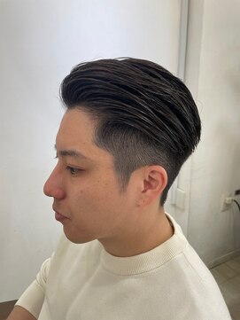 ヘアーメイク ニューヨーク 千駄木店(Hair Make NEWYORK) オールバックスタイル