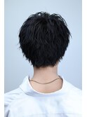 《無造作》緩めツイストショートレイヤー