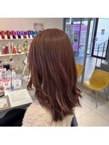 ステラ ヘア デザイン サロン(STELLA hair design salon) 春色ピンクベージュ。 Y