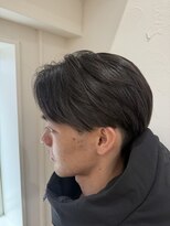 エクシア 心斎橋(EXCIA)&nbsp;ナチュラルセンターパート×縮毛矯正