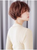 コーラルベージュブリーチなしハンサムショートY大宮20代30代