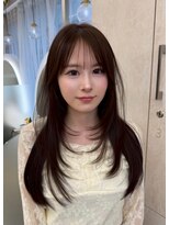 ネモネ バイ ミリー 梅田茶屋町(nemone by milly)&nbsp;抜け感たっぷり韓国風小顔レイヤー