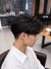 ニュアンスパーマ+MEN'Sカット+ナノバブルケア［佐倉/MEN' S/臼井/カラー］