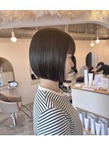 ゴーシェン 稲毛店(Goshen)&nbsp;フェミニン・前下がり・ボブ