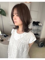 ソワ バイ ルシル(SOIE by Lucile) くびれミディアム レイヤーカット 福島市