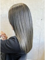 エルプラスヘアー 平尾店(L+hair)&nbsp;大人可愛い髪質改善カラーアッシュグレージュ透明感