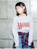 エール(a:le)&nbsp;黒髪エッジボブ