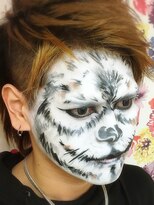 ヘアセットアップス(UP's)&nbsp;☆ハロウィンメイク『男前オオカミメイク』細かいので追加あり