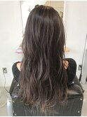 【NAiVE hair】グレージュLONG