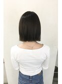 パツっとボブアッシュ