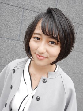 シュシュ(shushu) ショート&艶感こげ茶♪