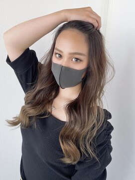 ヘアメイク ミチ 富田店(HAIRMAKE MICHI) 【MICHI 富田店　古作蓮】ミルクティーブラウン×グラデーション