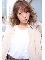 ロンドジェネルーズ 柏(Lond generous)&nbsp;【斉藤 航人】愛されことりベージュのパーマミディアム