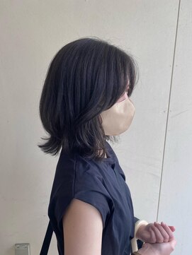 カシェ リタ ヘアー(CACHE'&RITA HAIR) 顔まわりカット◯オリーブグレージュ
