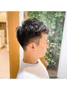 アルクバイネオリーブ 荻窪店(arc by neolive) トップに動きを♪セットしやすいスポーツ刈り