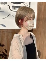 メール(Mer...)&nbsp;グレージュ/インナーピンク