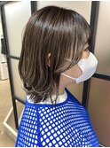 【mute原宿】外ハネミディアム×アッシュグレー