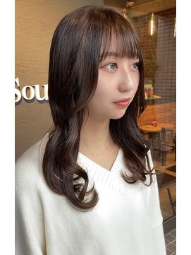 スーリール 博多店(Sourire) 似合わせ小顔カット★ココアベージュ
