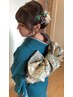 【成人式前撮り用】振袖着付け＋ヘアセット＋メイク　￥18260→￥17200