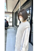 ムード カナザワ(mood kanazawa)&nbsp;グレージュ×モノグレージュハイライト