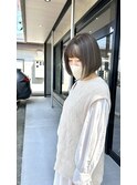 グレージュ×モノグレージュハイライト