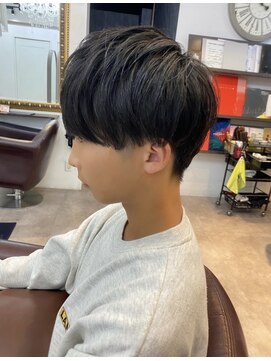 グランドライン(GRAND LINE) 《GRANDLINE友田千栄》刈り上げナチュラルマッシュ