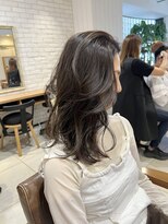 小森谷,斜めバング,グレージュカラー,シルキーベージュc29