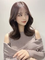 オリジンズヘアーセカンド 守谷店(Origins hair 2nd)&nbsp;くびれミディ×ベージュ系カラー×メテオ酸熱TR