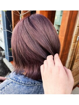 パレッツ Palet's LADY'S & MEN'S HAIR ミルクティーピンクベージュ